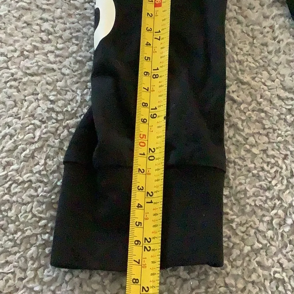 Adidas youth size medium 10/12 black and white long sleeve hooded tee.